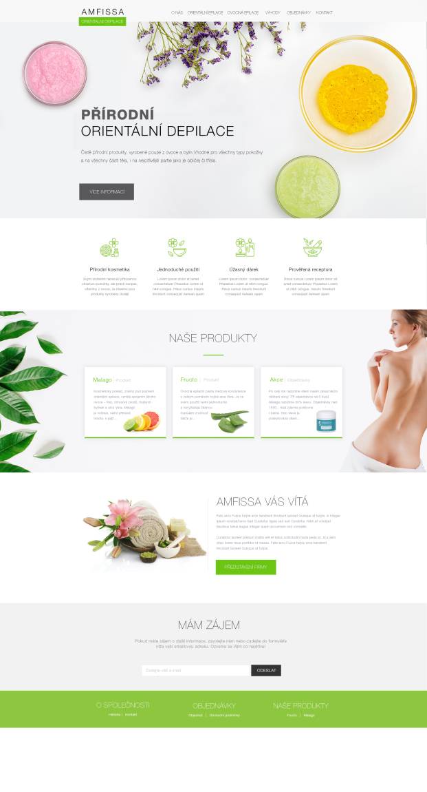 Amfissa - grafický návrh